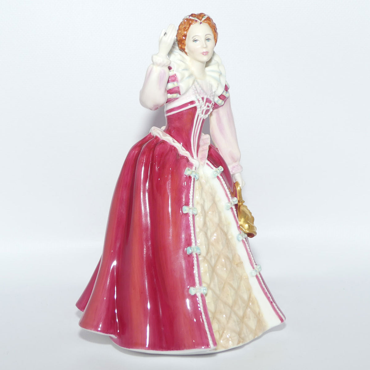 HN3099 Royal Doulton Queens of the Realm figure | Queen Elizabeth I | LE + Box + Cert
