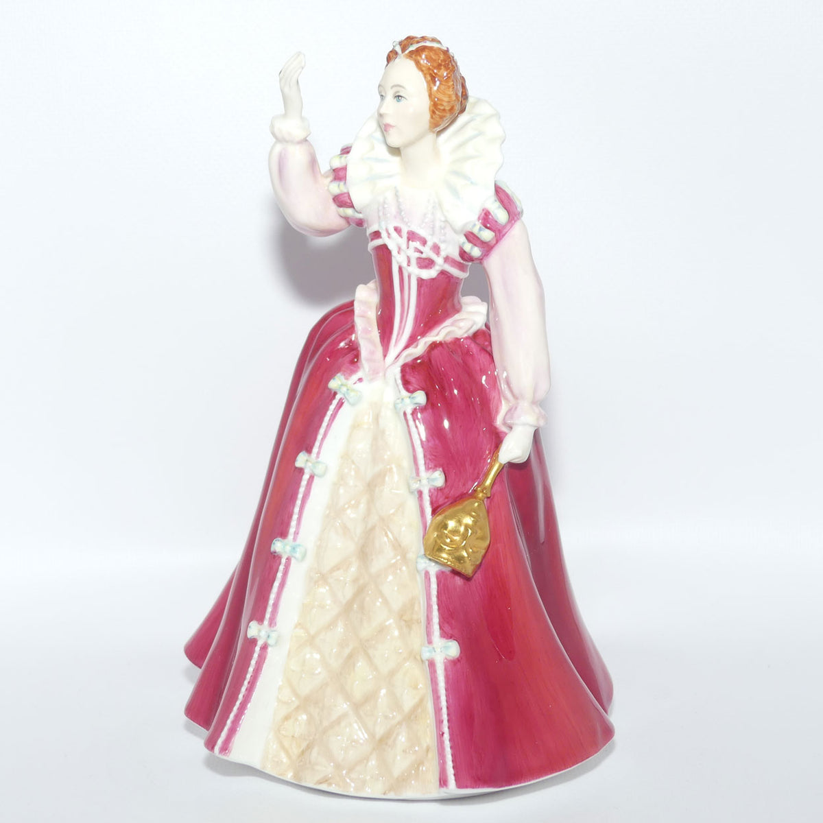HN3099 Royal Doulton Queens of the Realm figure | Queen Elizabeth I | LE + Box + Cert