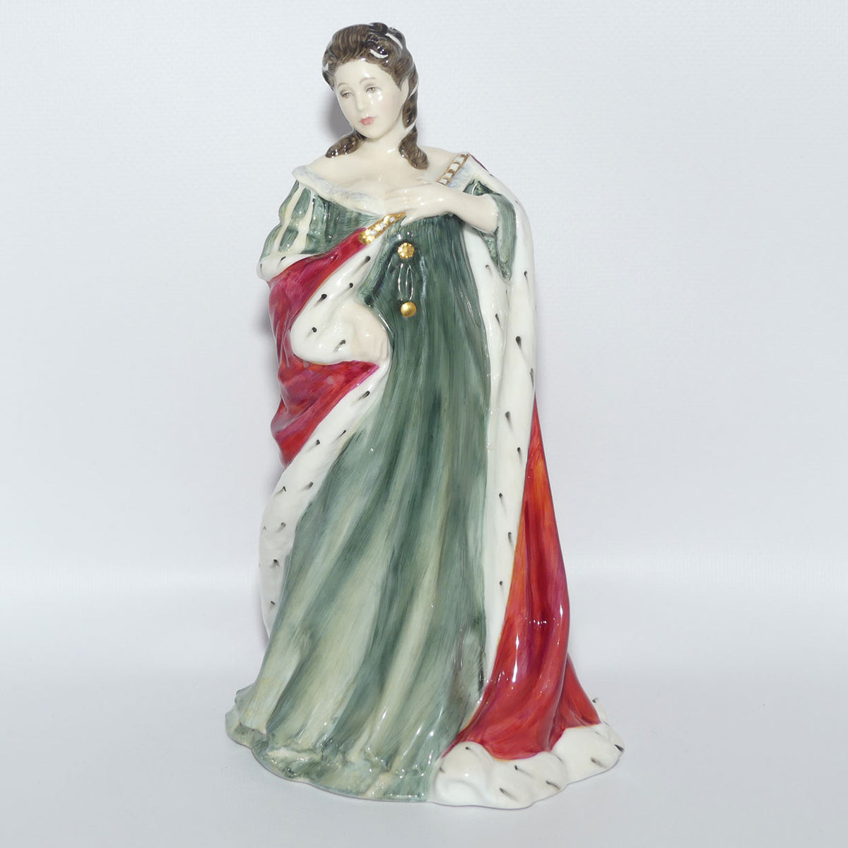 HN3141 Royal Doulton Queens of the Realm figure | Queen Anne | LE + Box + Cert