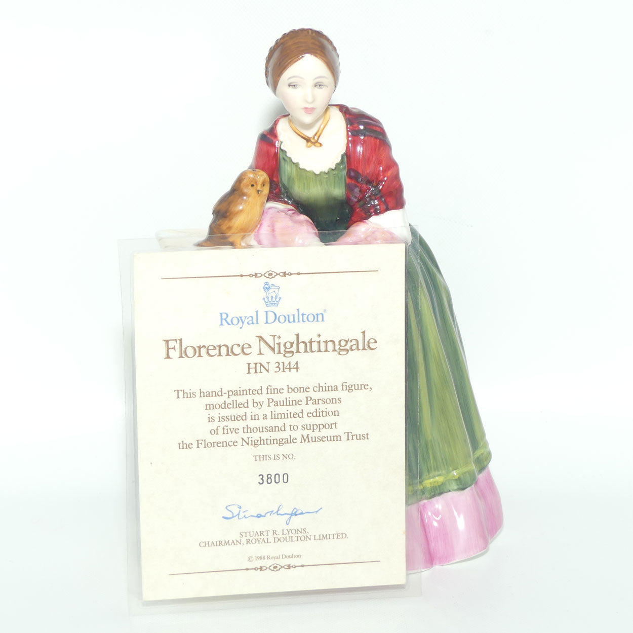 HN3144 Royal Doulton figure Florence Nightingale | LE3800/5000