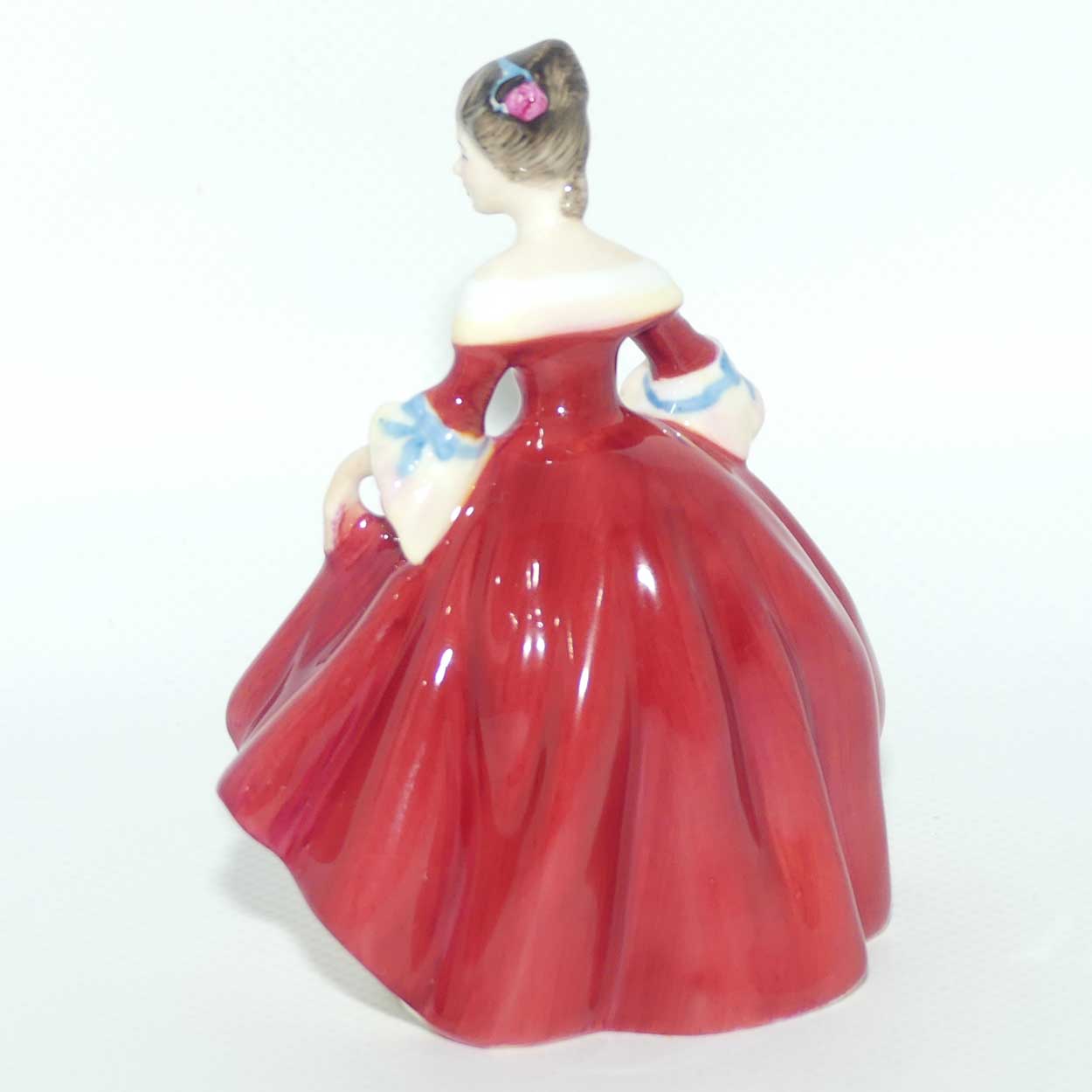 HN3174 Royal Doulton miniature figure Southern Belle | Red | #1