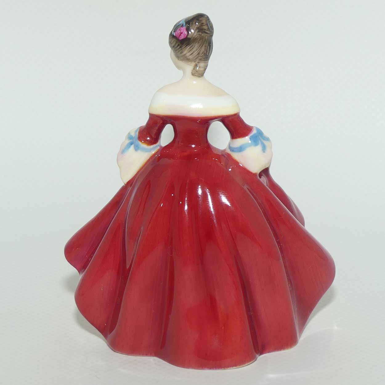 HN3174 Royal Doulton miniature figure Southern Belle | Red