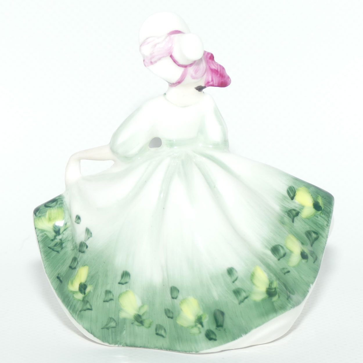 HN3218 Royal Doulton miniature figure Sunday Best | Green | #1