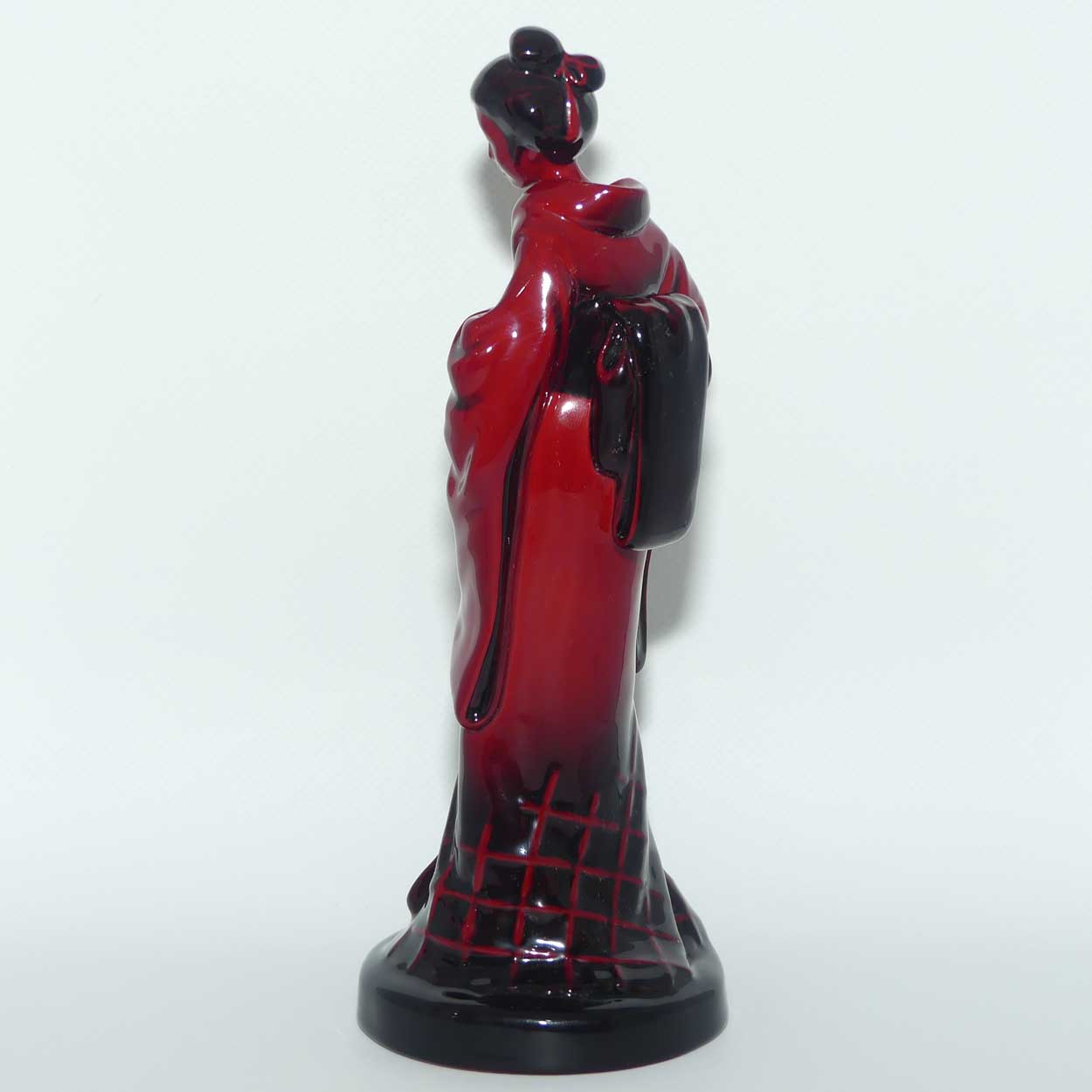 HN3229 Royal Doulton figure The Geisha | Flambe Glaze | #2