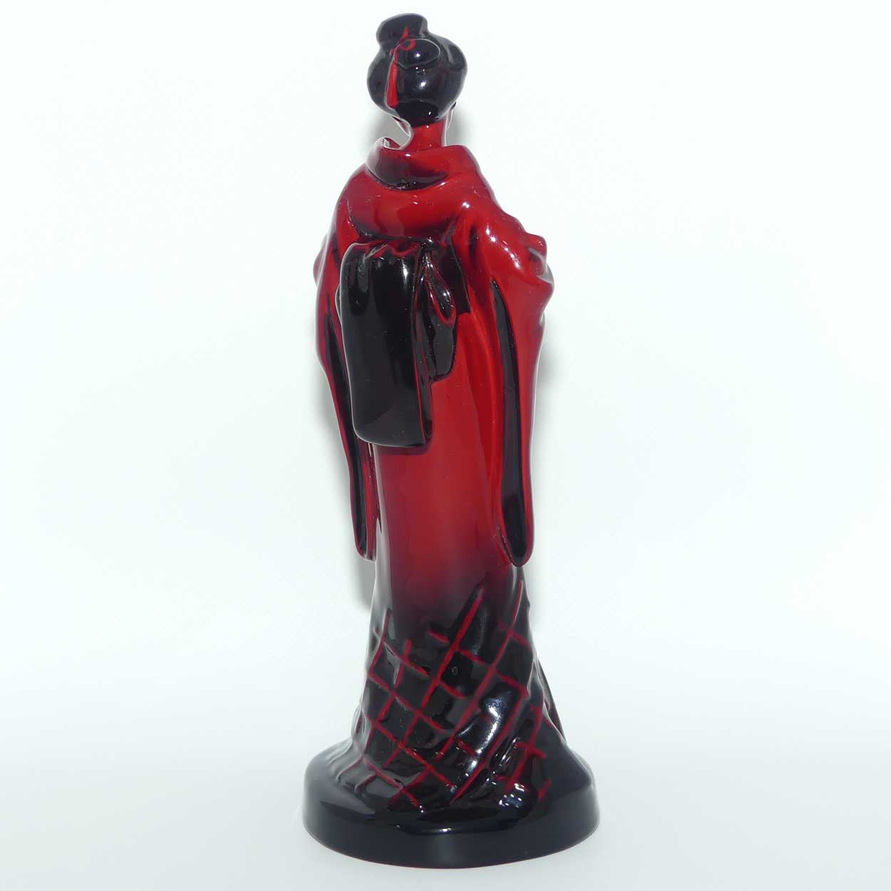 HN3229 Royal Doulton figure The Geisha | Flambe Glaze | #2