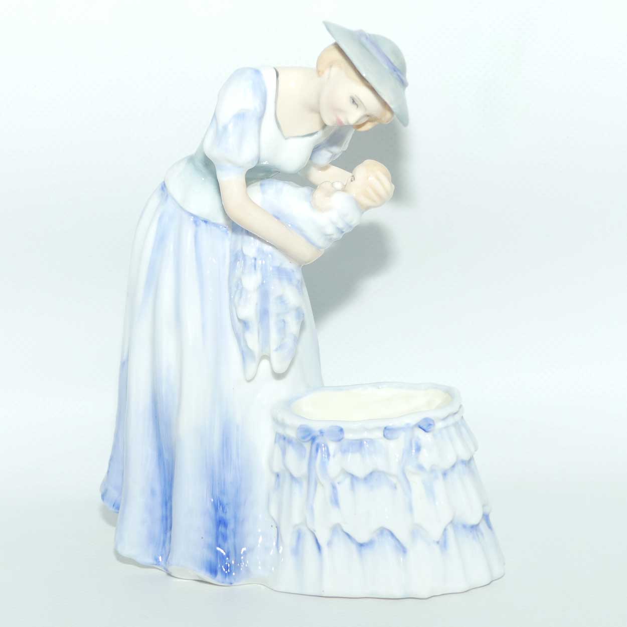 HN3235 Royal Doulton figure Mother and Baby | Blue