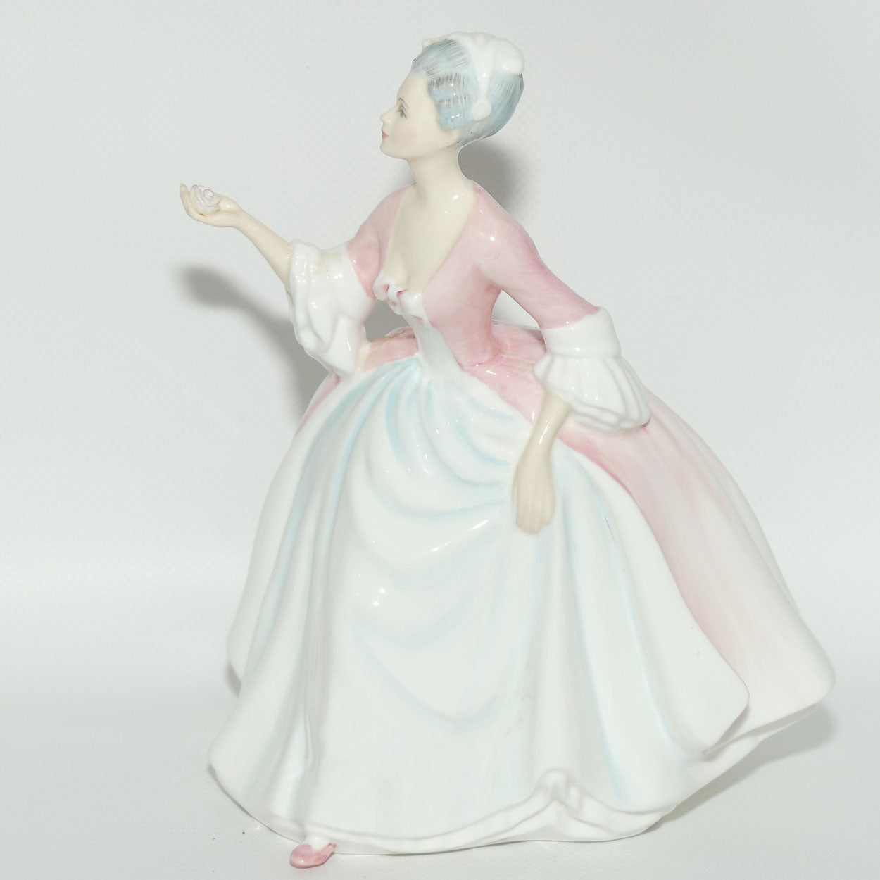 HN3266 Royal Doulton figure Diana | Pink | Box + Cert + Signed | #3