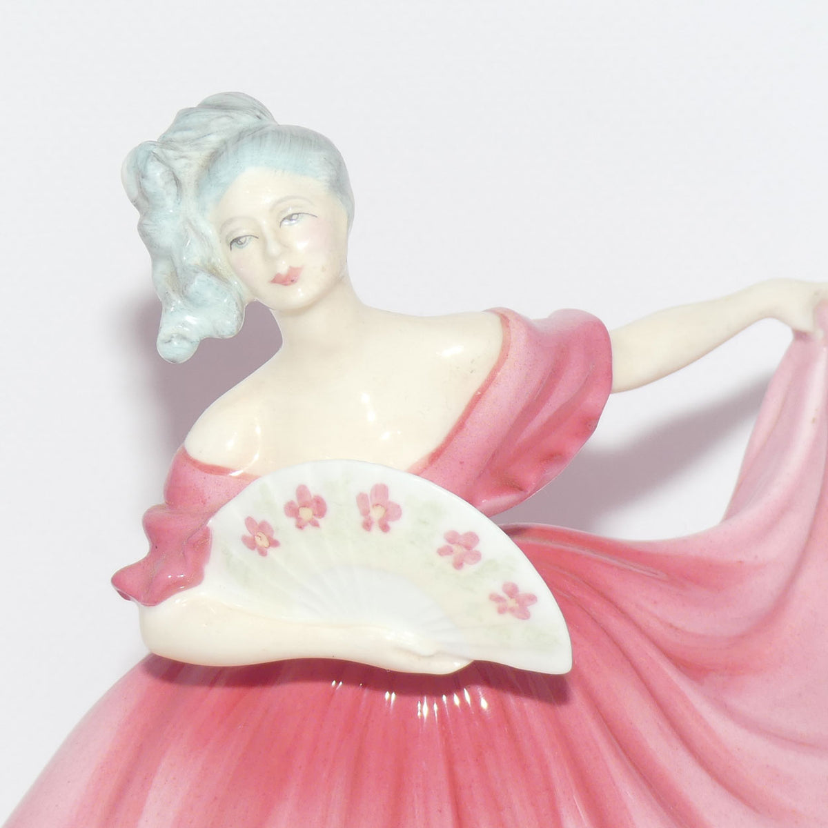 HN3307 Royal Doulton figure Elaine | Solid Pink