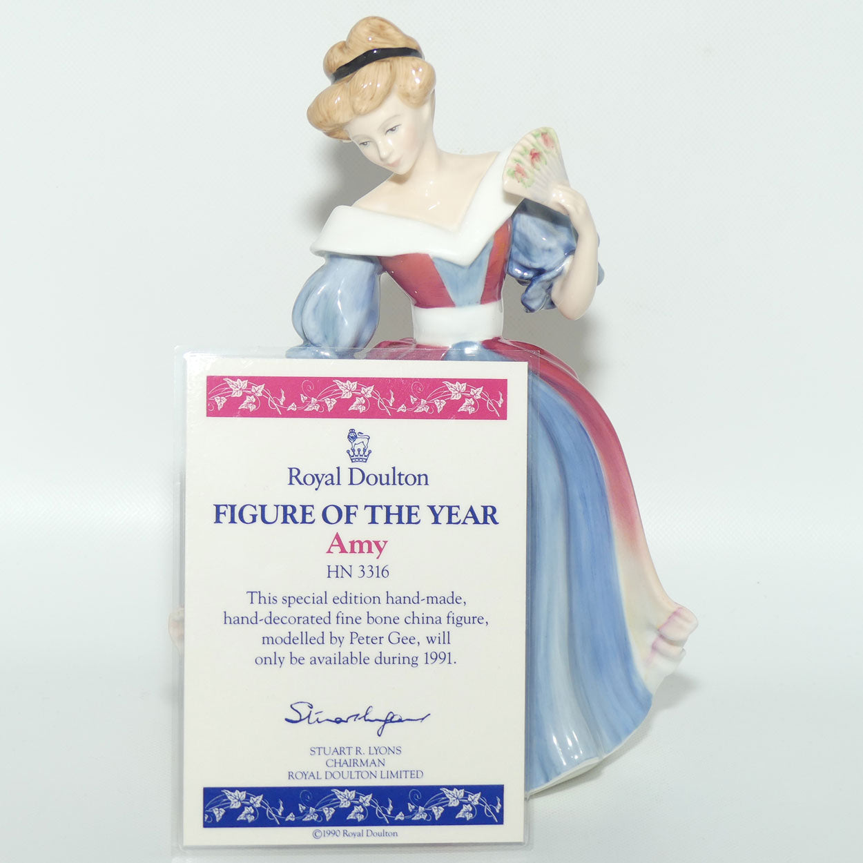 HN3316 Royal Doulton figure Amy | 1991 Figure of Year