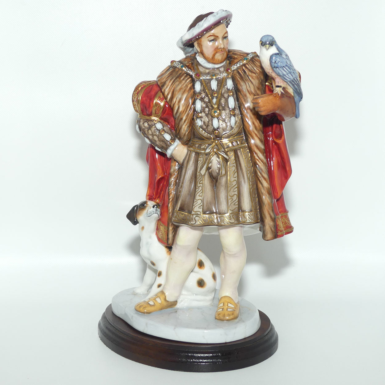 HN3350 Royal Doulton figure King Henry VIII | Plinth + Certificate | LE 361/1991