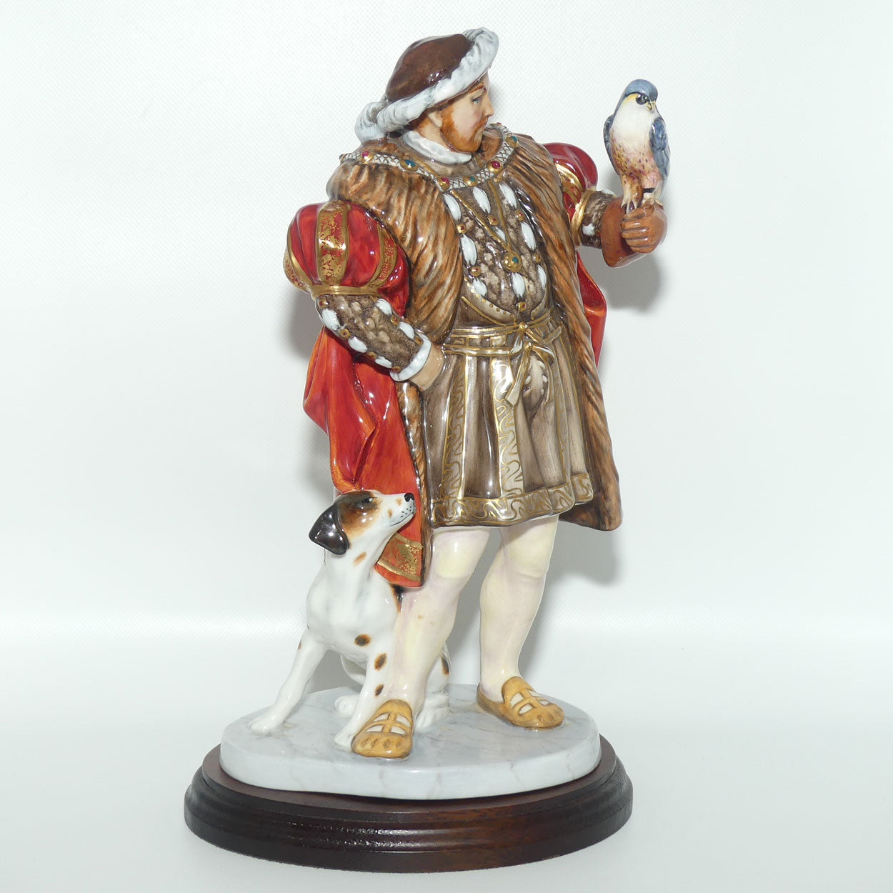 HN3350 Royal Doulton figure King Henry VIII | Plinth + Certificate | LE 361/1991