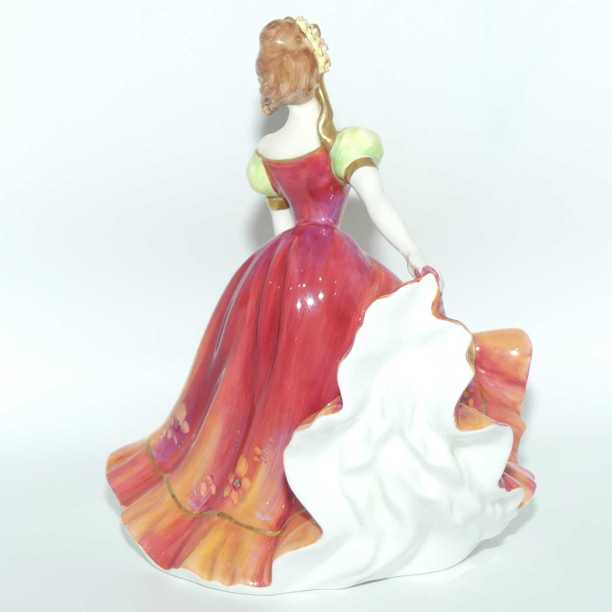 HN3417 Royal Doulton figure Ninette | Red | Special Colourway | signed M Doulton