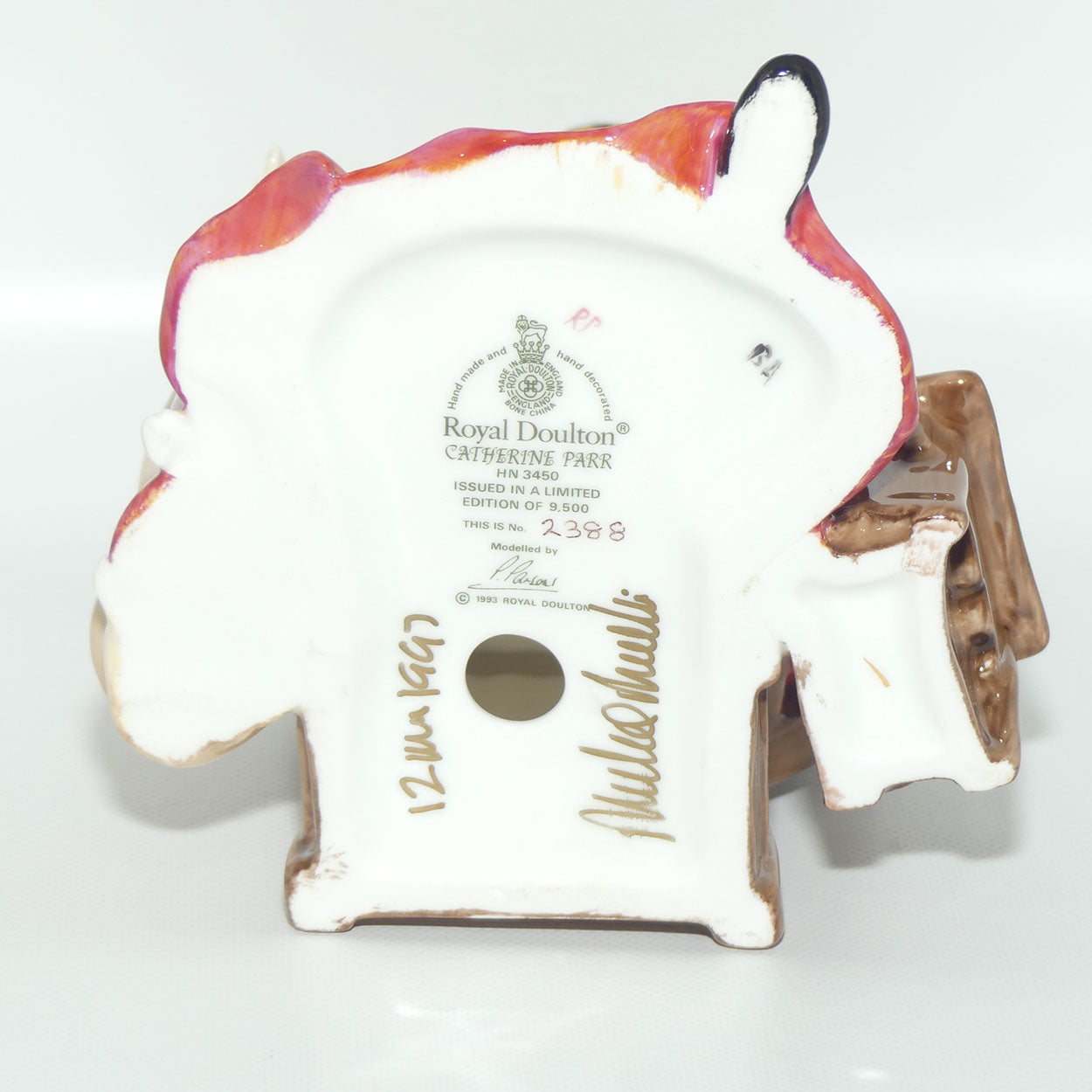 HN3450 Royal Doulton figure Catherine Parr | LE #2388