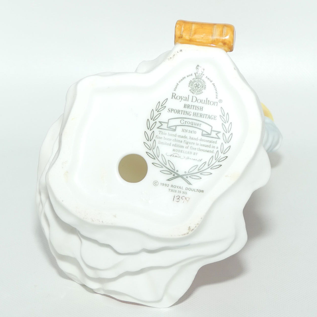 HN3470 Royal Doulton figure Croquet | British Sporting Heritage | #1399