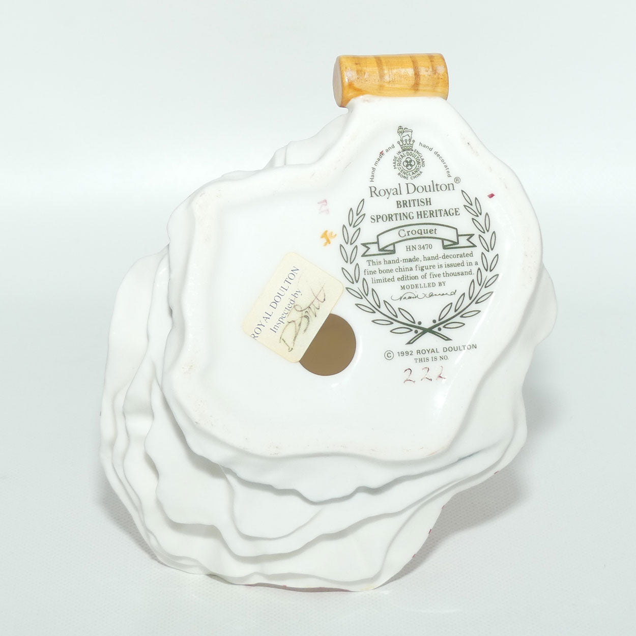 HN3470 Royal Doulton figure Croquet | British Sporting Heritage | #222