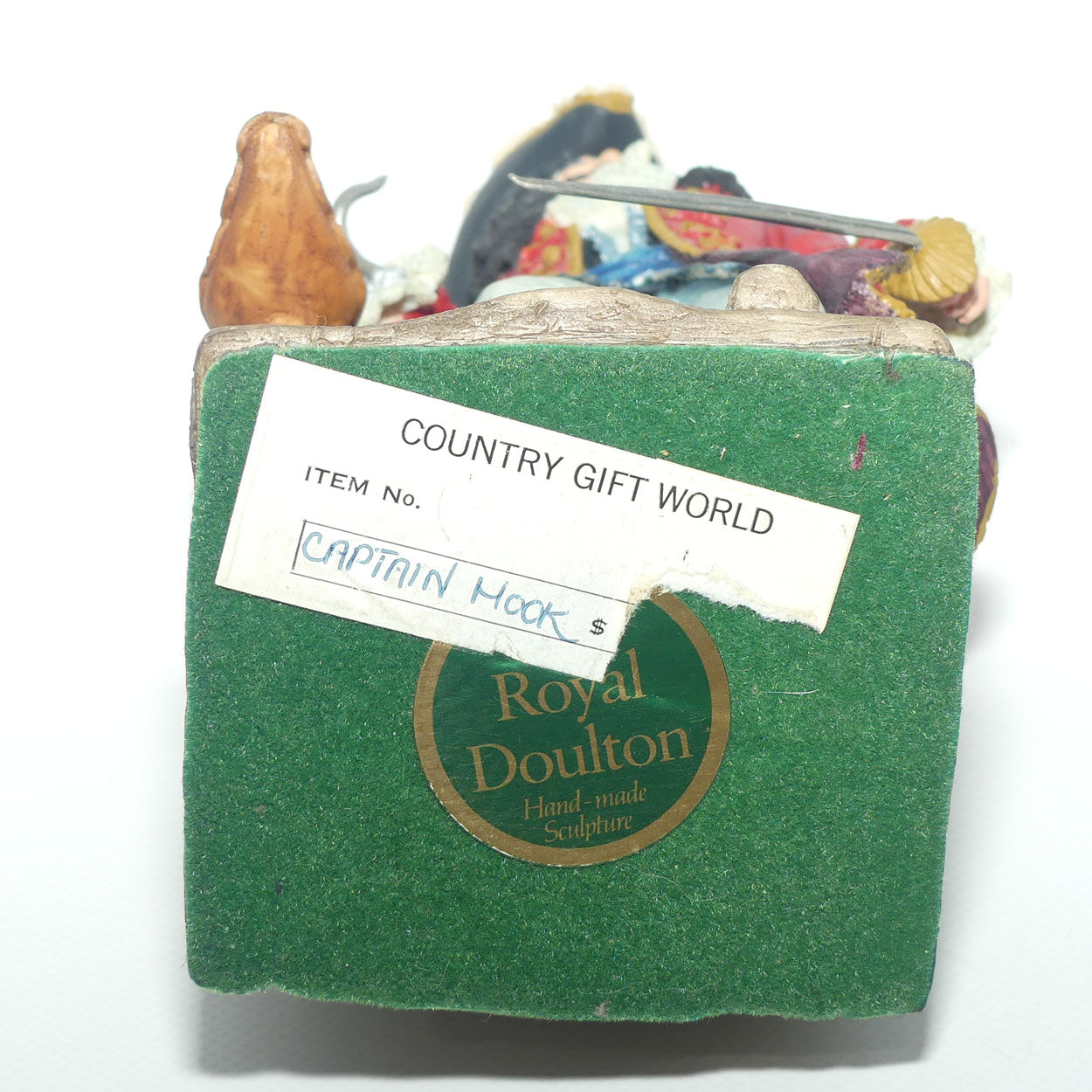 HN3636 Royal Doulton character sculpture Captain Hook