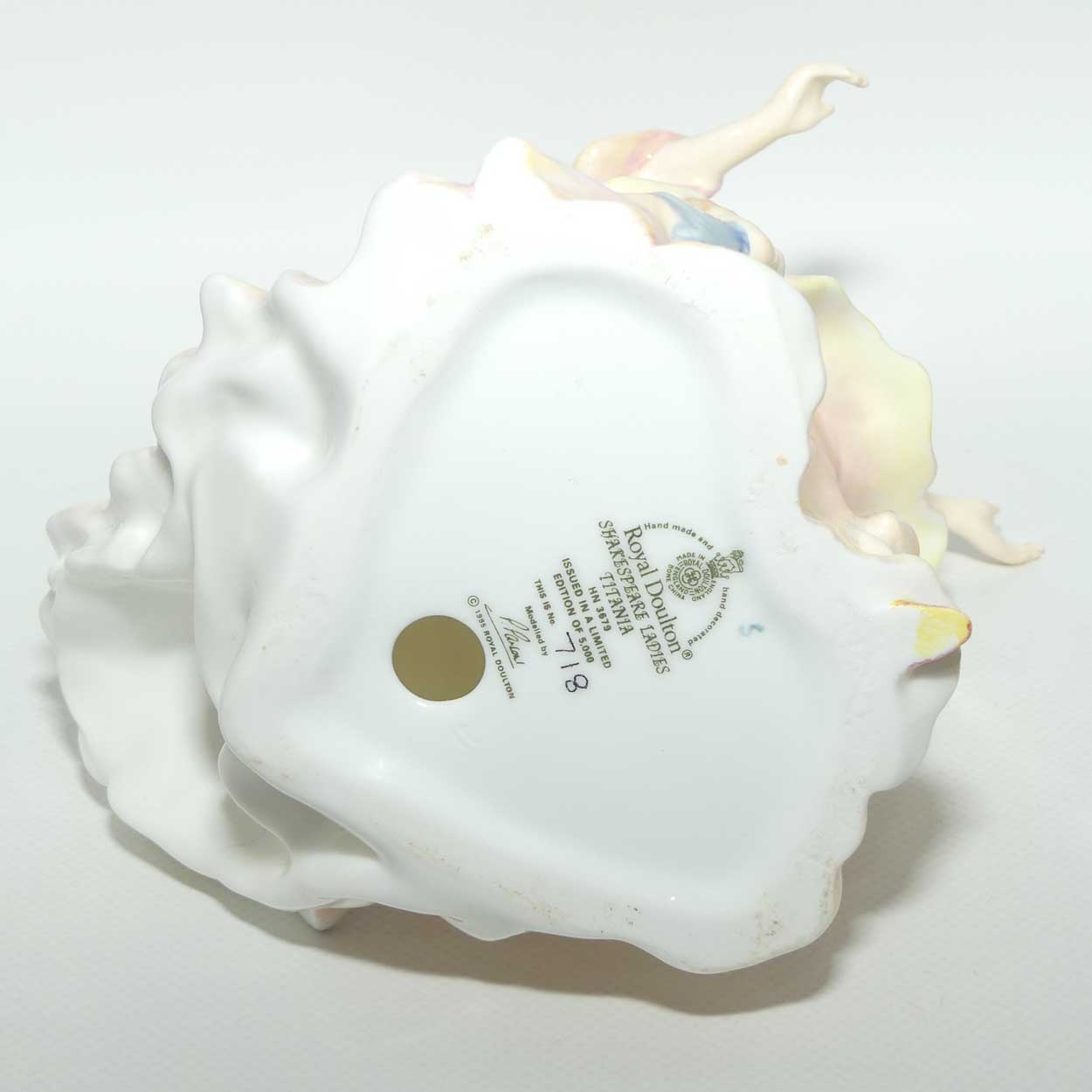 HN3679 Royal Doulton figure Titania | Shakespearean Ladies | LE 718/5000