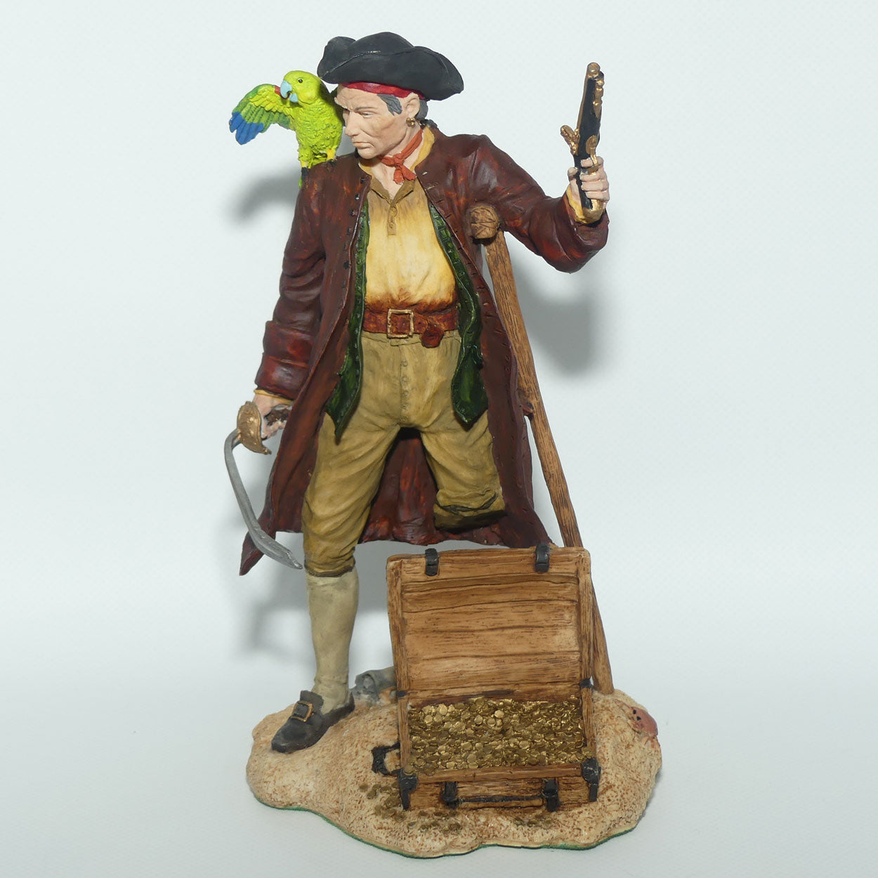 HN3719 Royal Doulton character sculpture Long John Silver