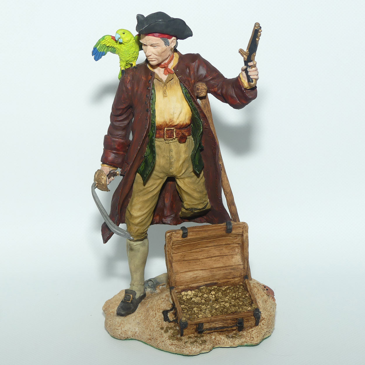 HN3719 Royal Doulton character sculpture Long John Silver
