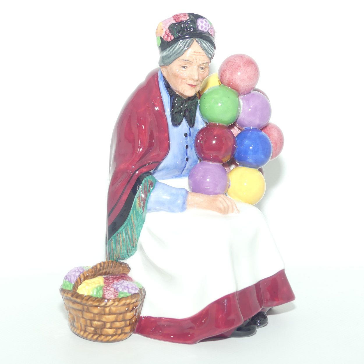 HN3737 Royal Doulton figure The Old Balloon Seller | Special Colourway | box + Cert