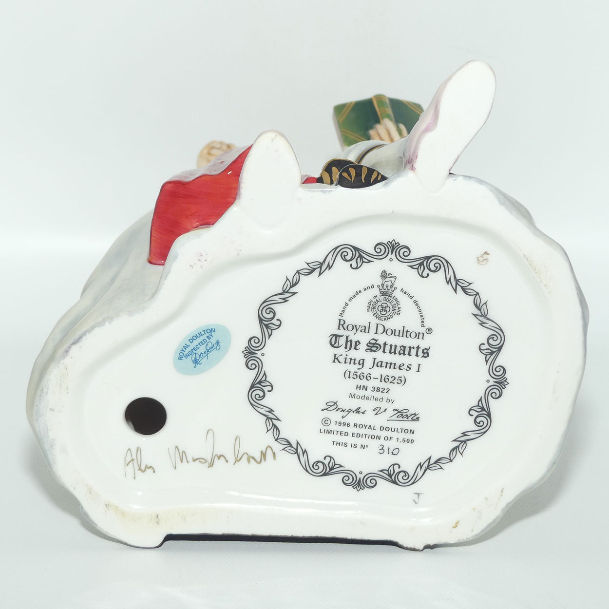 HN3822 Royal Doulton figure James I | The Stuarts | LE 310/1500