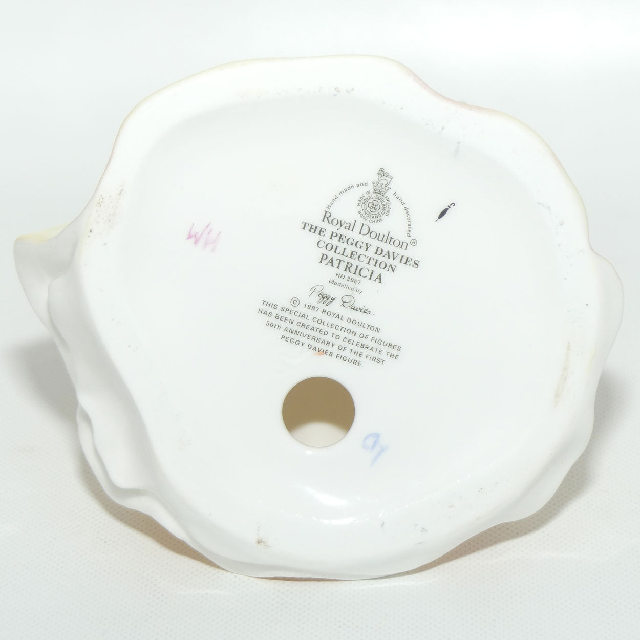 HN3907 Royal Doulton figure Patricia | Peggy Davies Collection