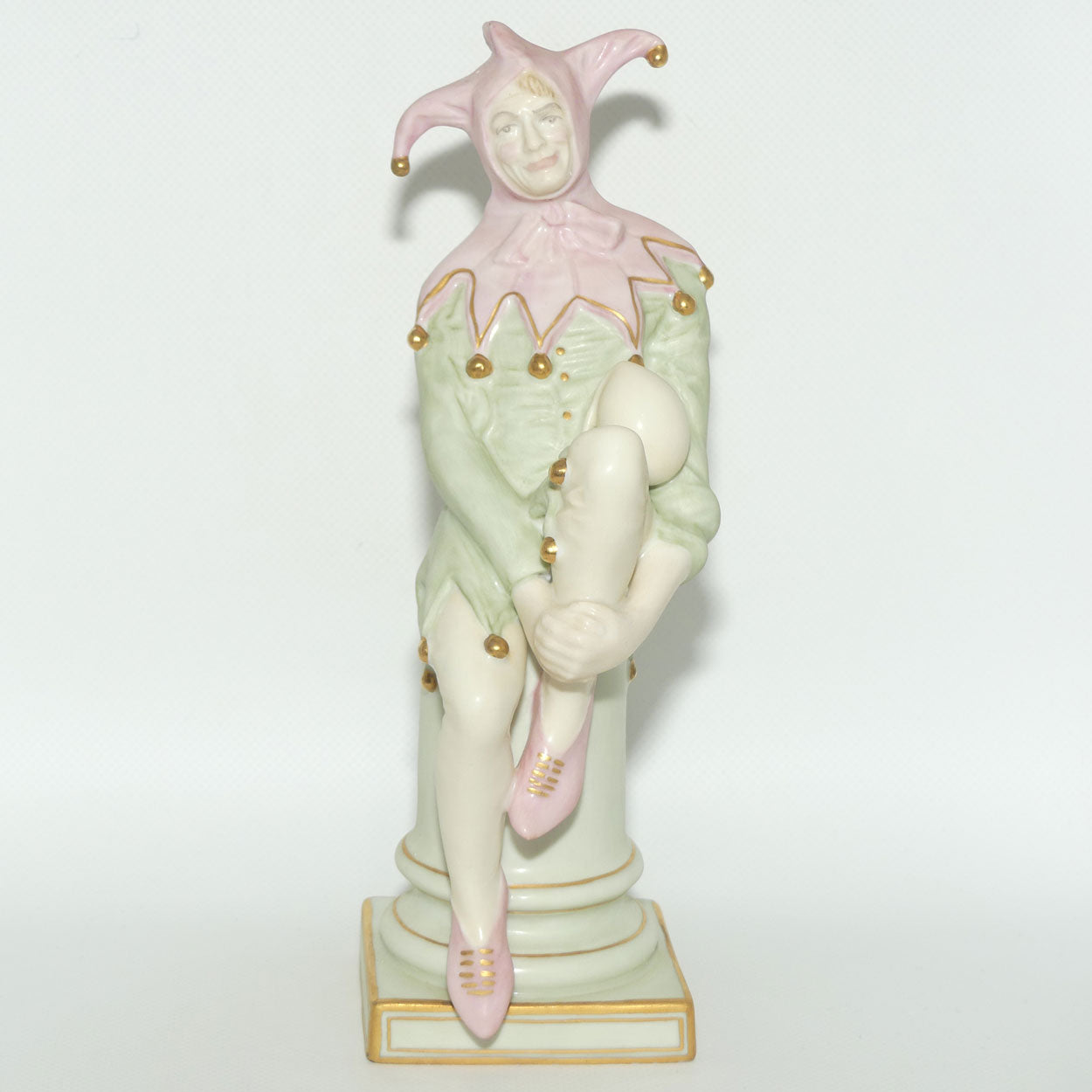 HN3922 Royal Doulton figure Jester | Parian LE723/950