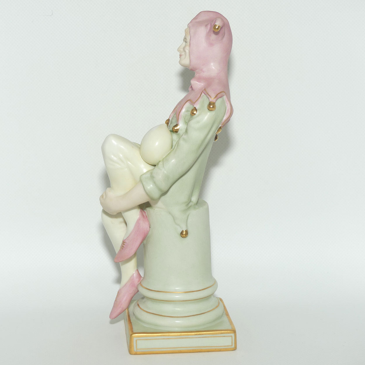 HN3922 Royal Doulton figure Jester | Parian LE72/950