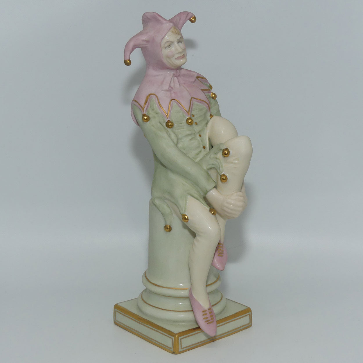 HN3922 Royal Doulton figure Jester | Parian LE723/950