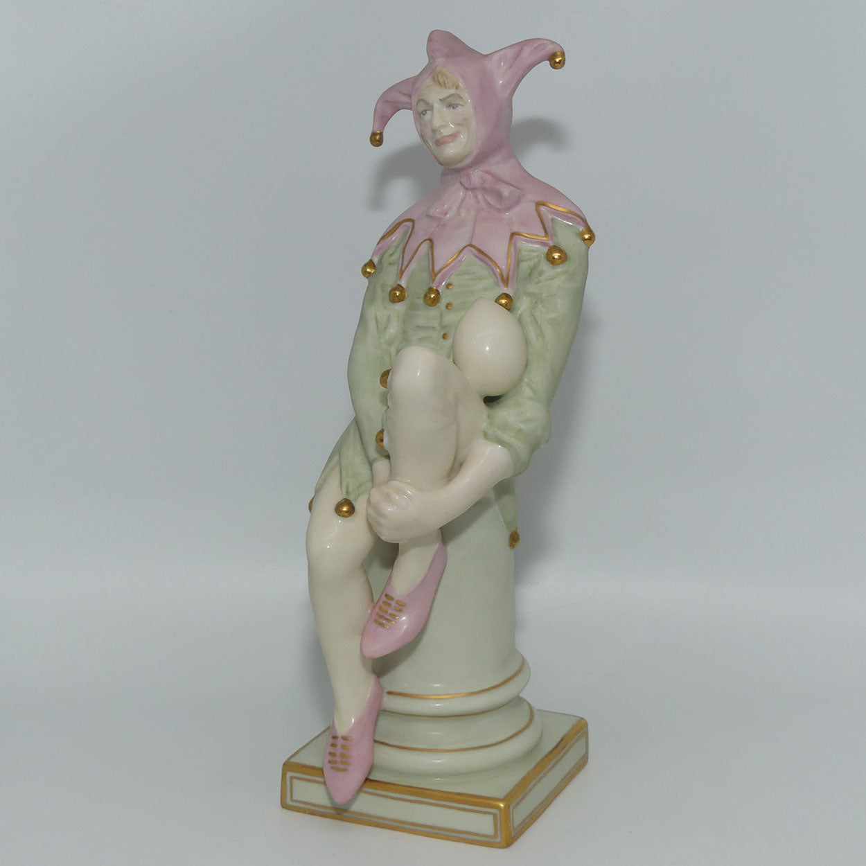 HN3922 Royal Doulton figure Jester | Parian LE723/950