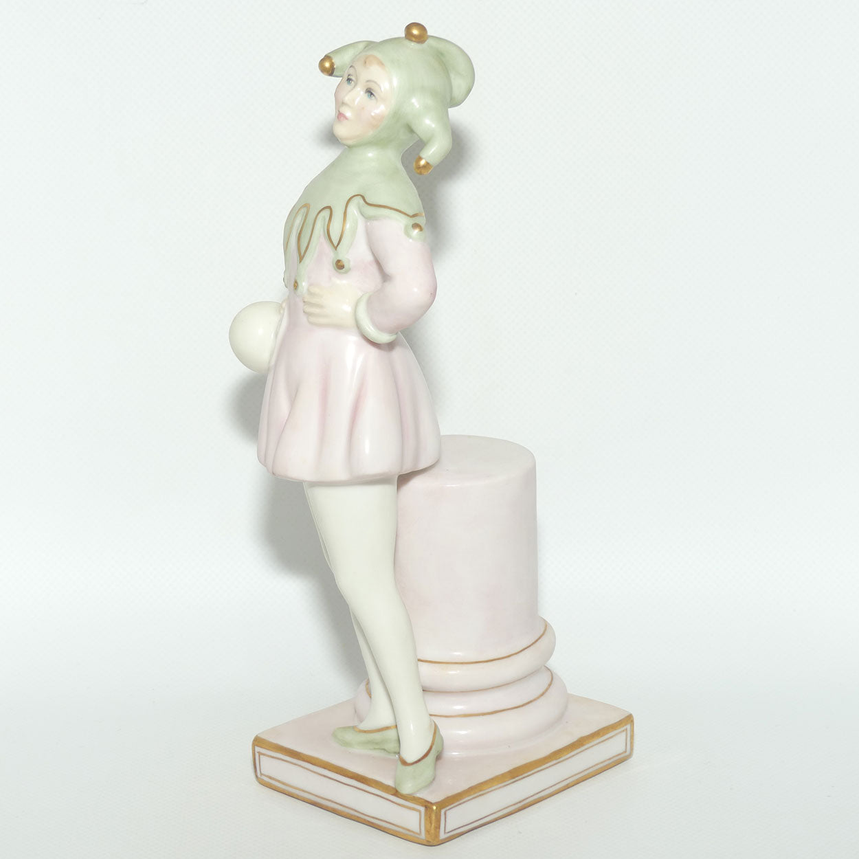 HN3924 Royal Doulton figure Lady Jester | Parian LE167/950