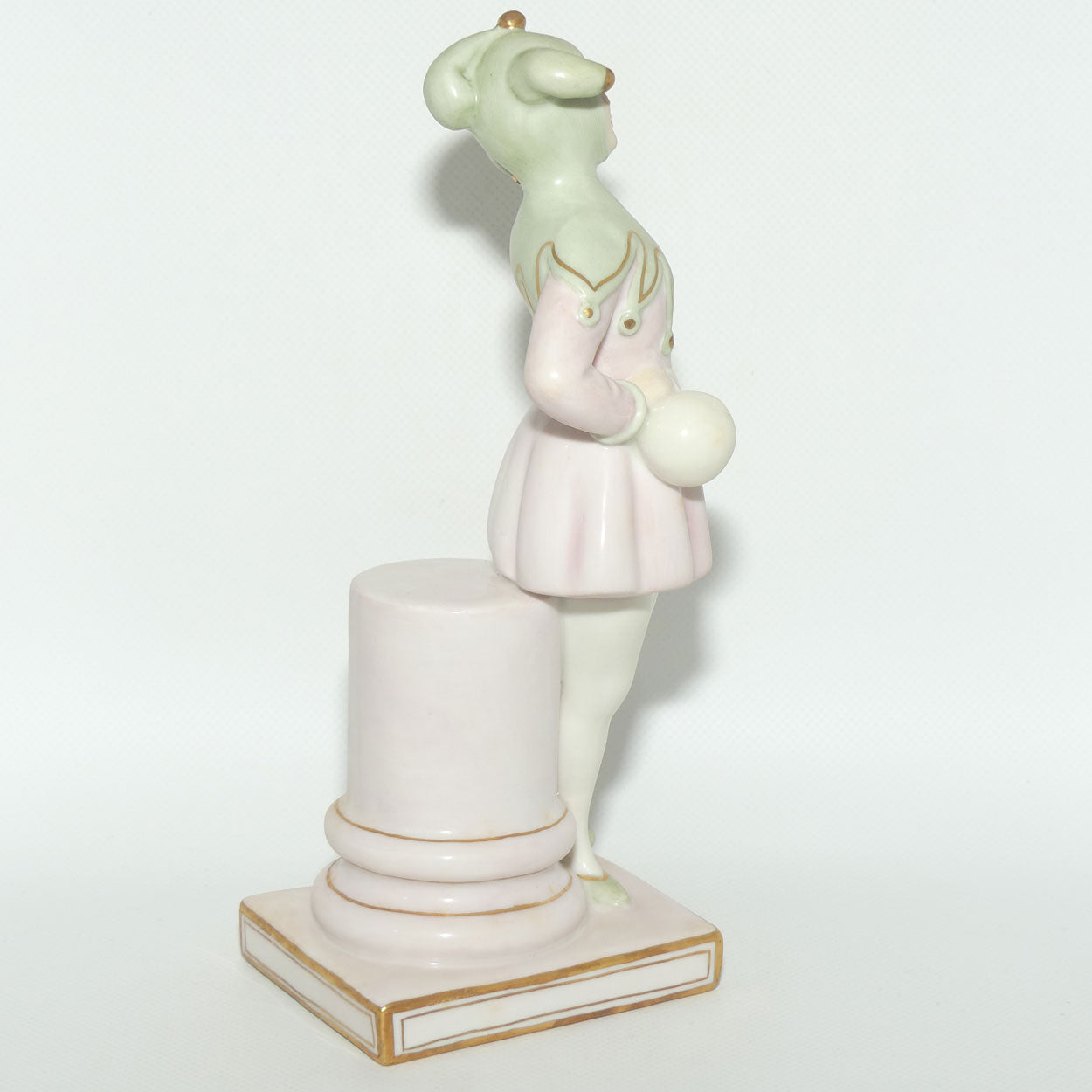 HN3924 Royal Doulton figure Lady Jester | Parian LE167/950