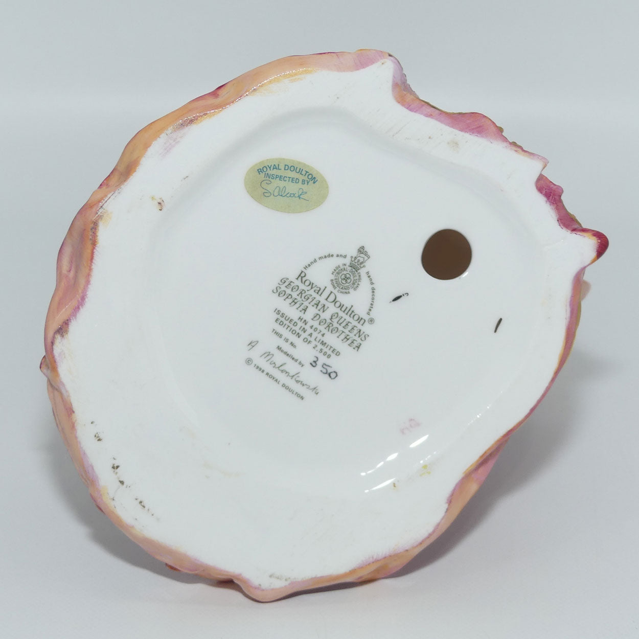 HN4074 Royal Doulton figure Sophia Dorothea | Georgian Queens LE350/2500