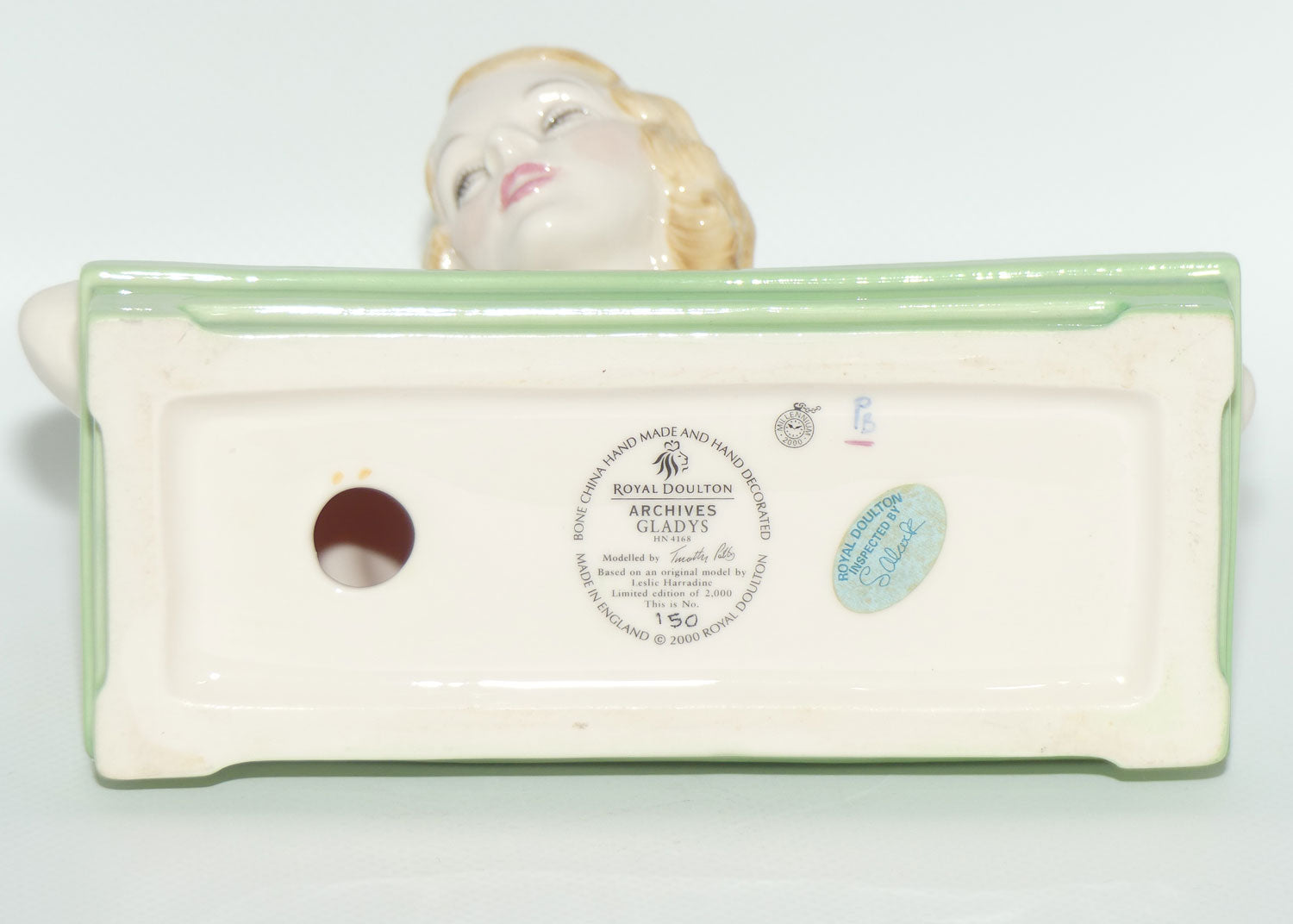HN4168 Royal Doulton Archives figure bust Gladys | LE 150/2000 | boxed