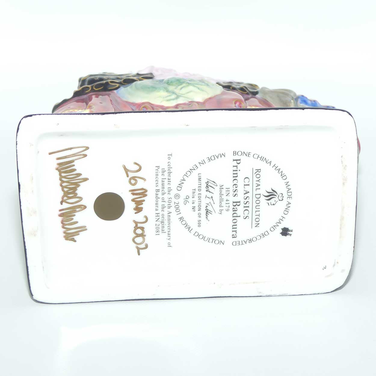 HN4179 Royal Doulton figure Princess Badoura | LE 96/500 | signed | box + Certificate