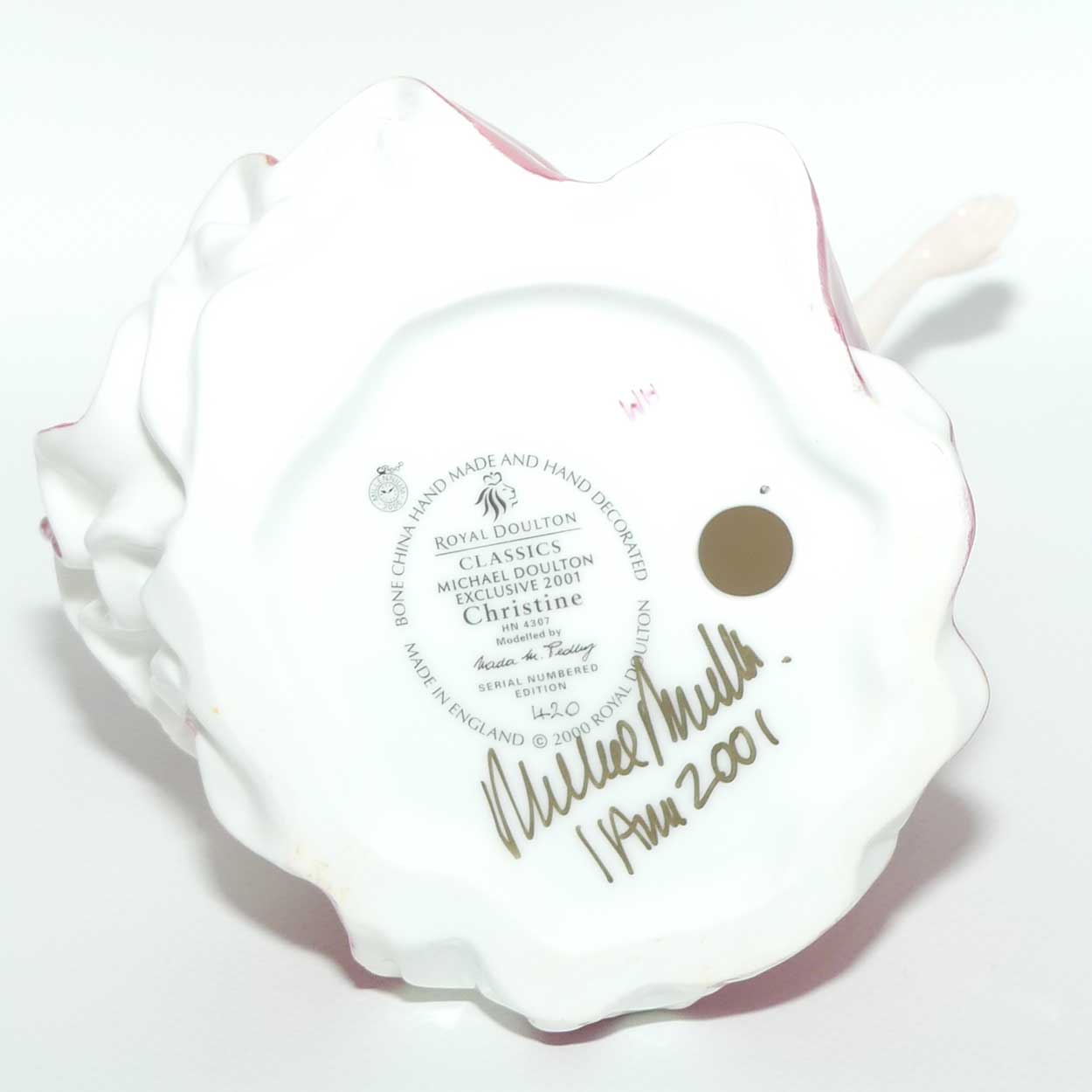 HN4307 Royal Doulton figure Christine | Michael Doulton Exclusive 2001 | boxed