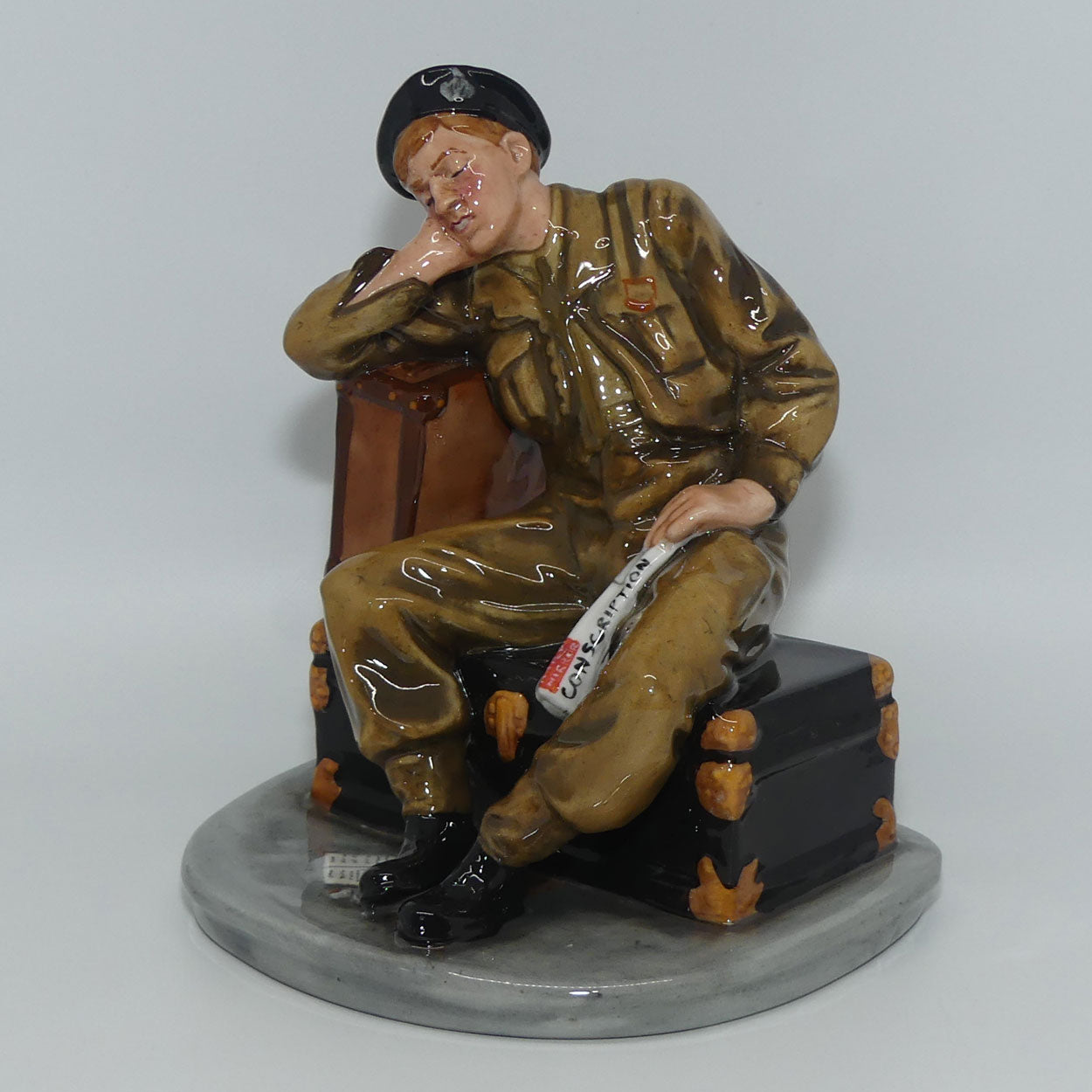 HN4418 Royal Doulton character figure The Railway Sleeper | Ltd Ed