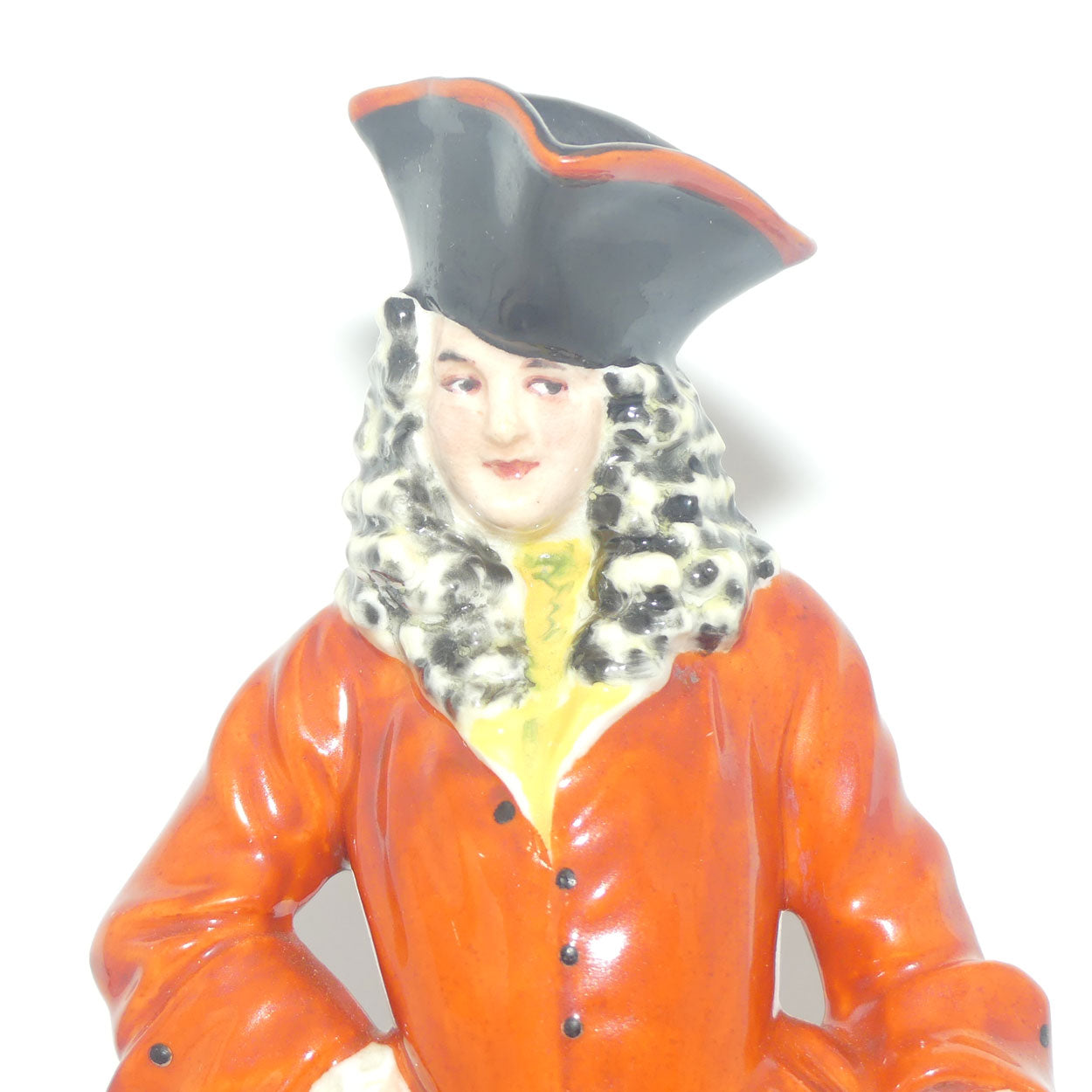 HN0464 Royal Doulton figure Captain MacHeath | Beggars Opera | Potted by Doulton and Co
