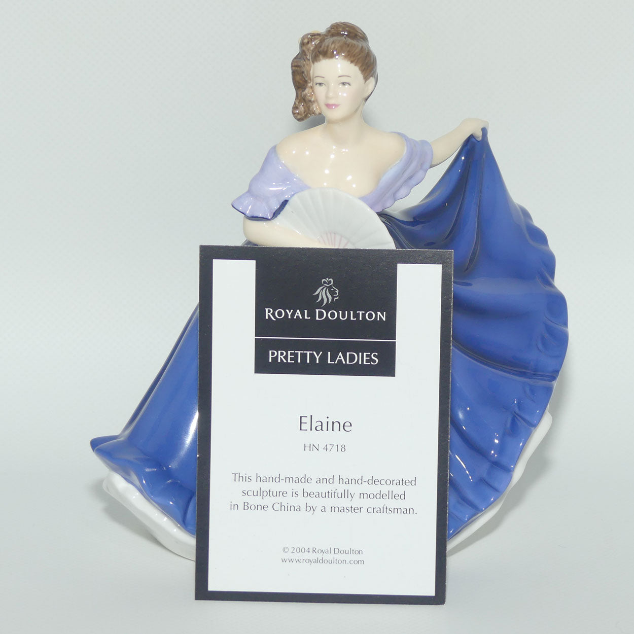 HN4718 Royal Doulton figure Elaine | Blue | signed | boxed
