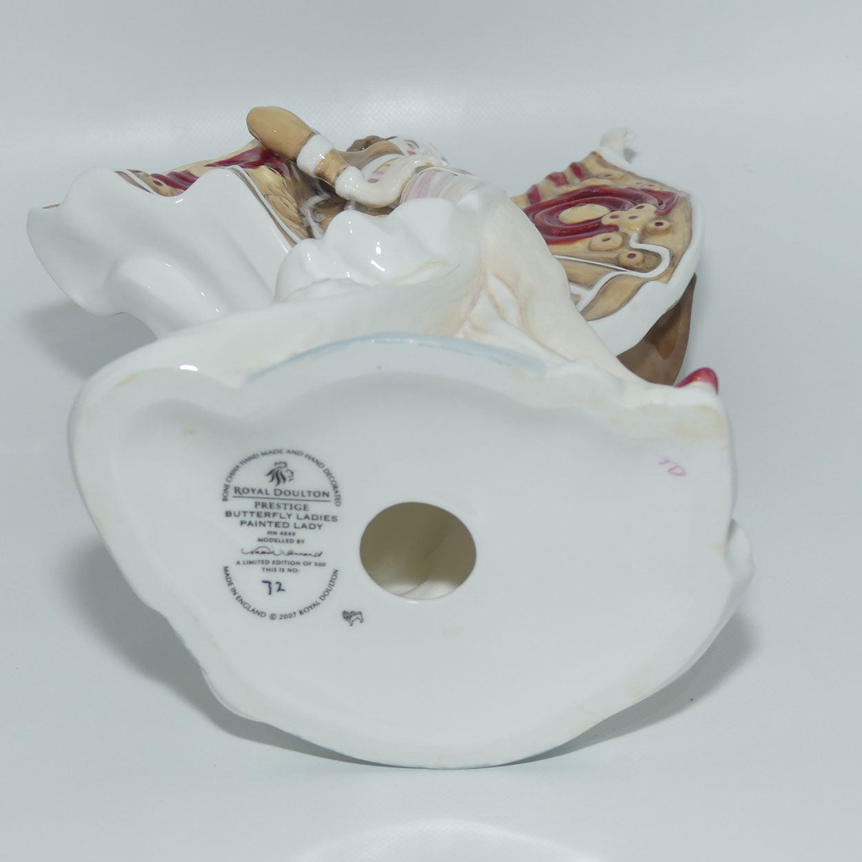 HN4849 Royal Doulton figure Butterfly Ladies | Painted Lady | LE072/500 | Box and Cert