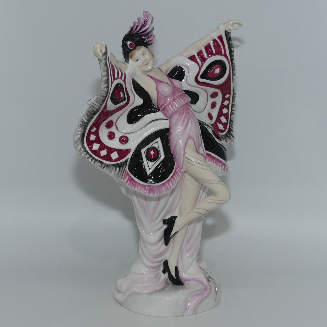 hn4889-royal-doulton-figure-butterfly-ladies-the-peacock-prestige-roadshow-colourway