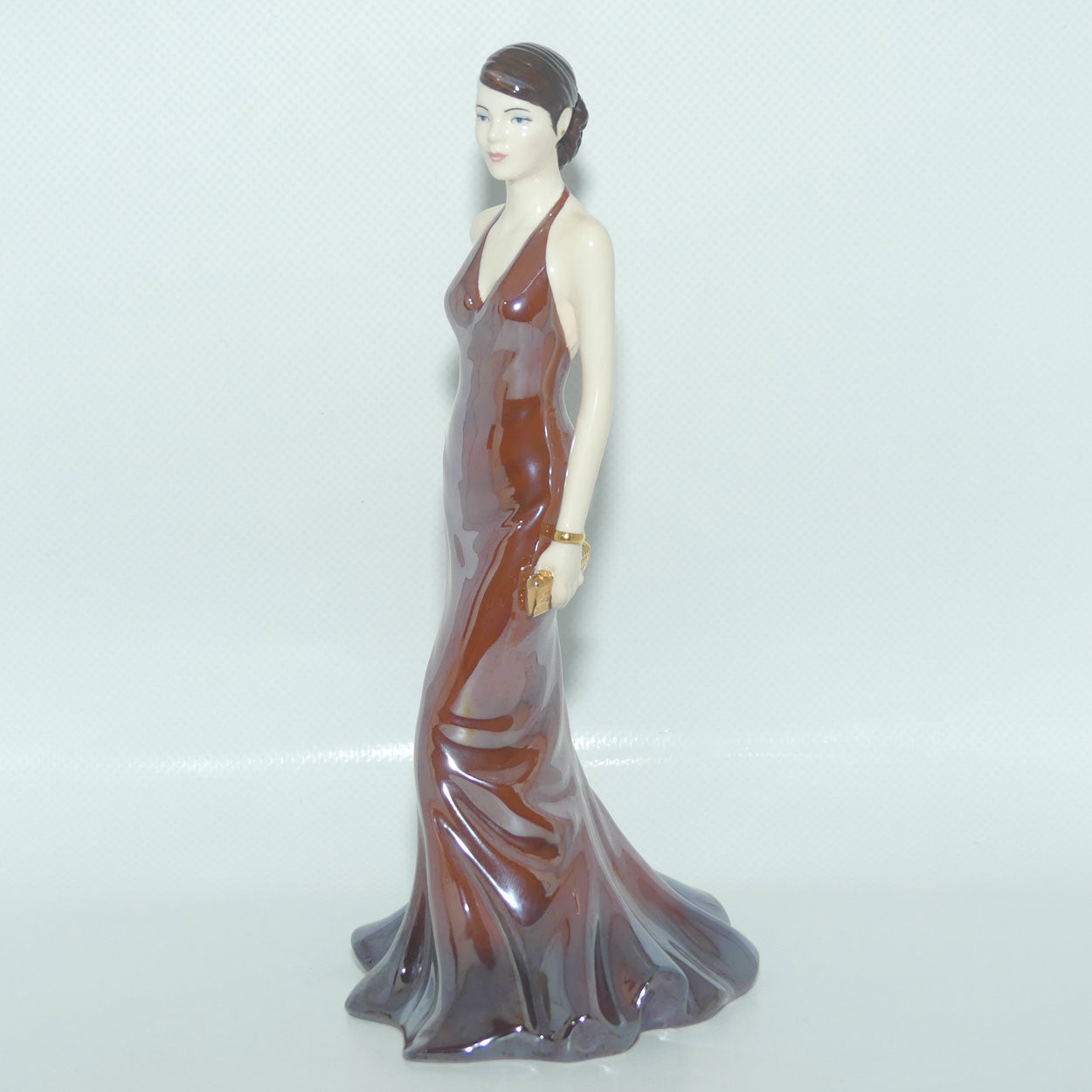 HN5261 Royal Doulton figure Lisa | unusual Copper Lustre finish | boxed