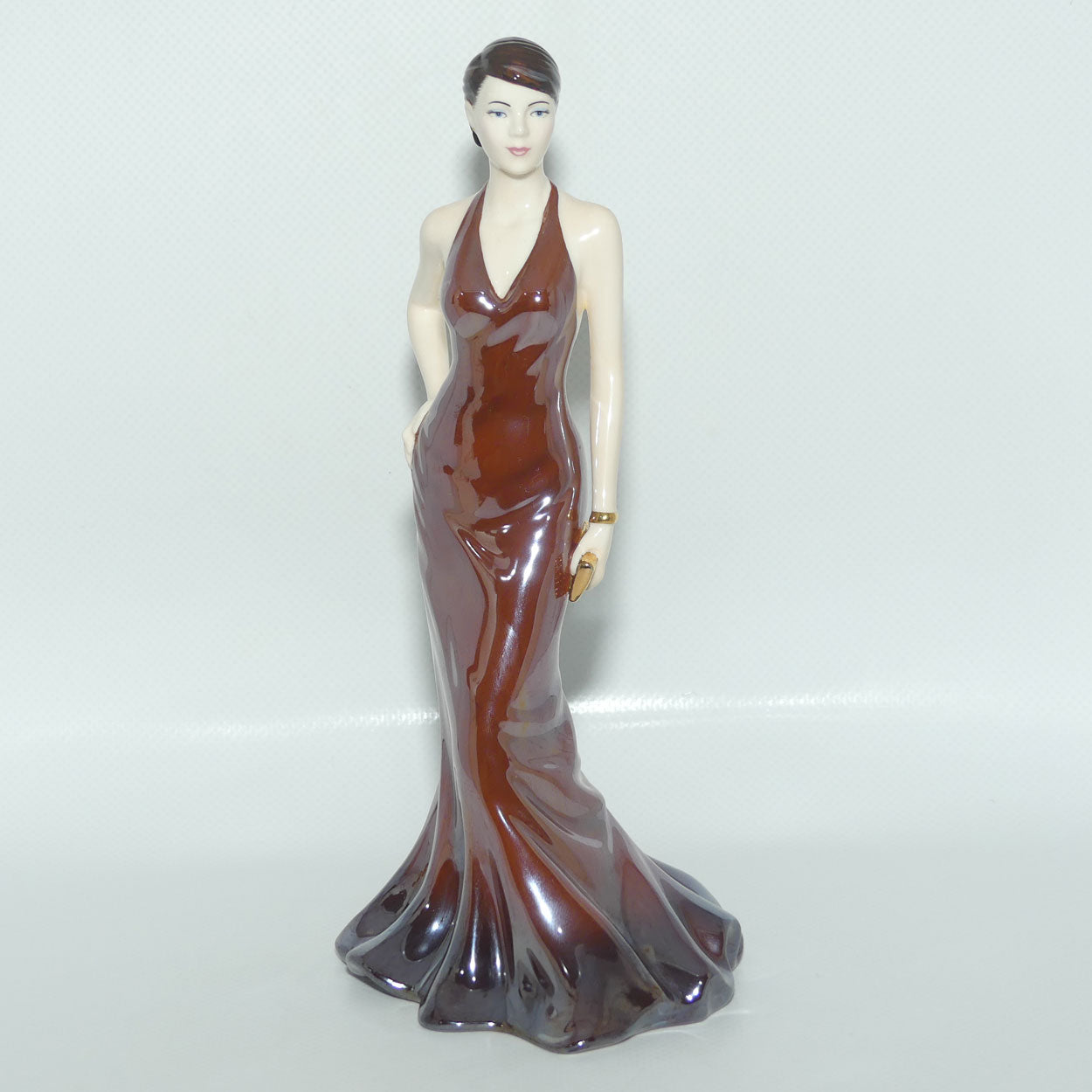 HN5261 Royal Doulton figure Lisa | unusual Copper Lustre finish | boxed