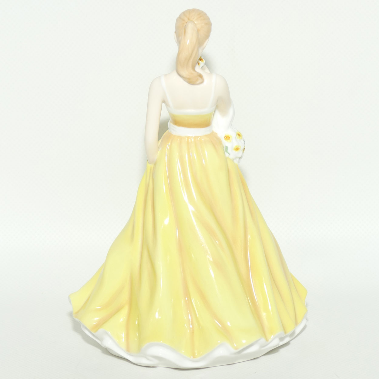 HN5502 Royal Doulton figure | Flower of the Month series | March Jonquil Devotion