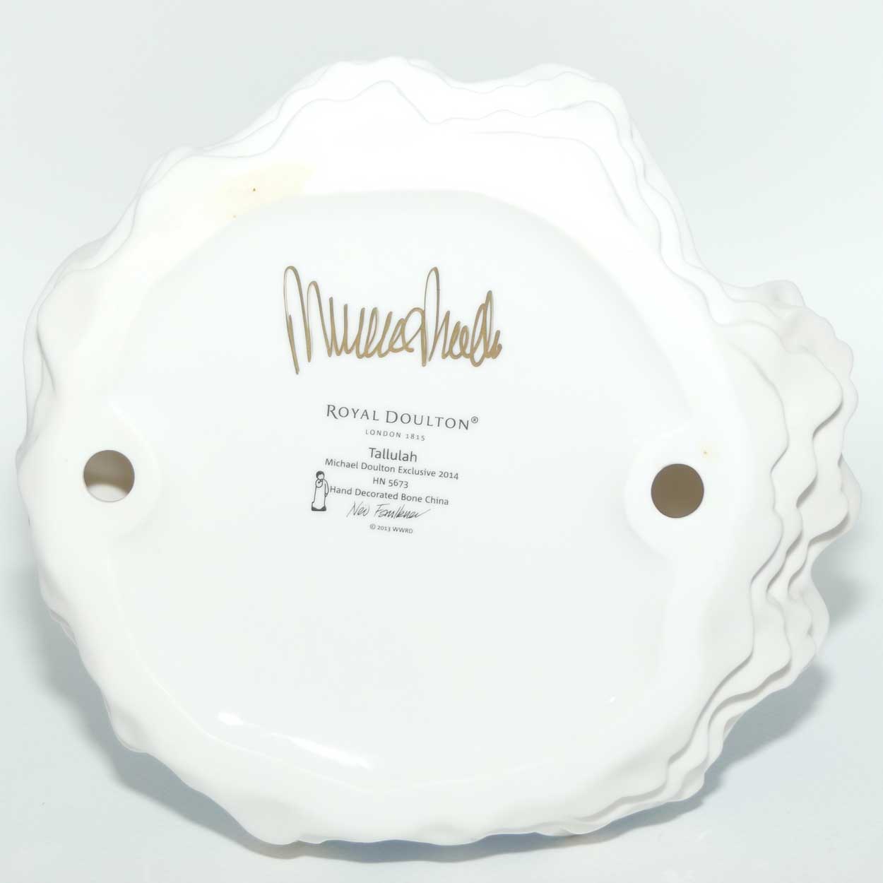 HN5673 Royal Doulton figure Tallulah | Michael Doulton Exclusive 2014 | box + Cert