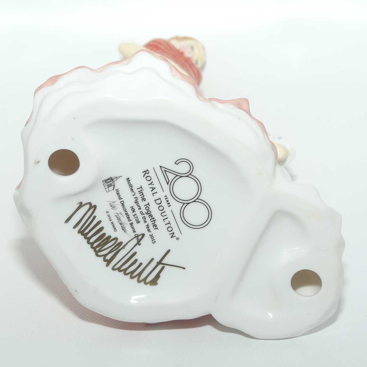 HN5728 Royal Doulton figure Time Together | Mothers Figure of the Year 2015 | box + Cert