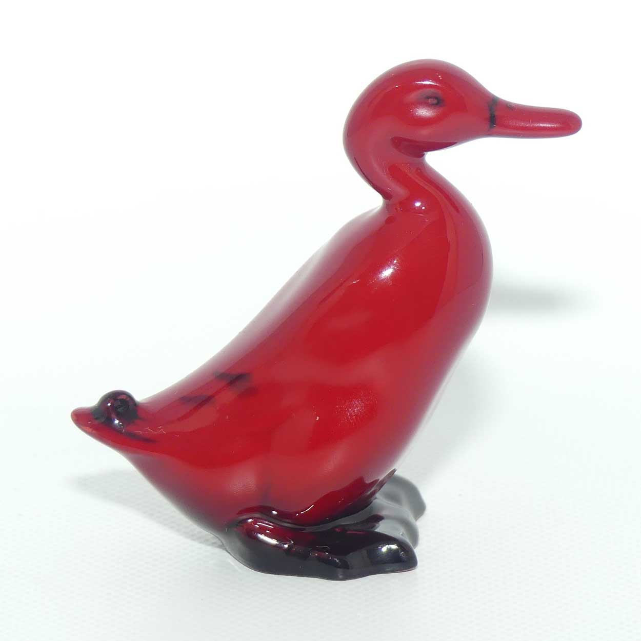 HN0806 Royal Doulton Flambe Duck Standing | Small #1