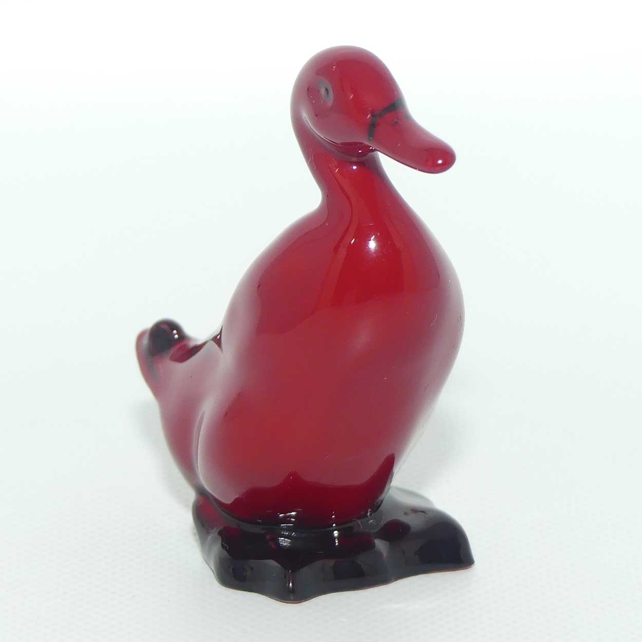 HN0806 Royal Doulton Flambe Duck Standing | Small #1