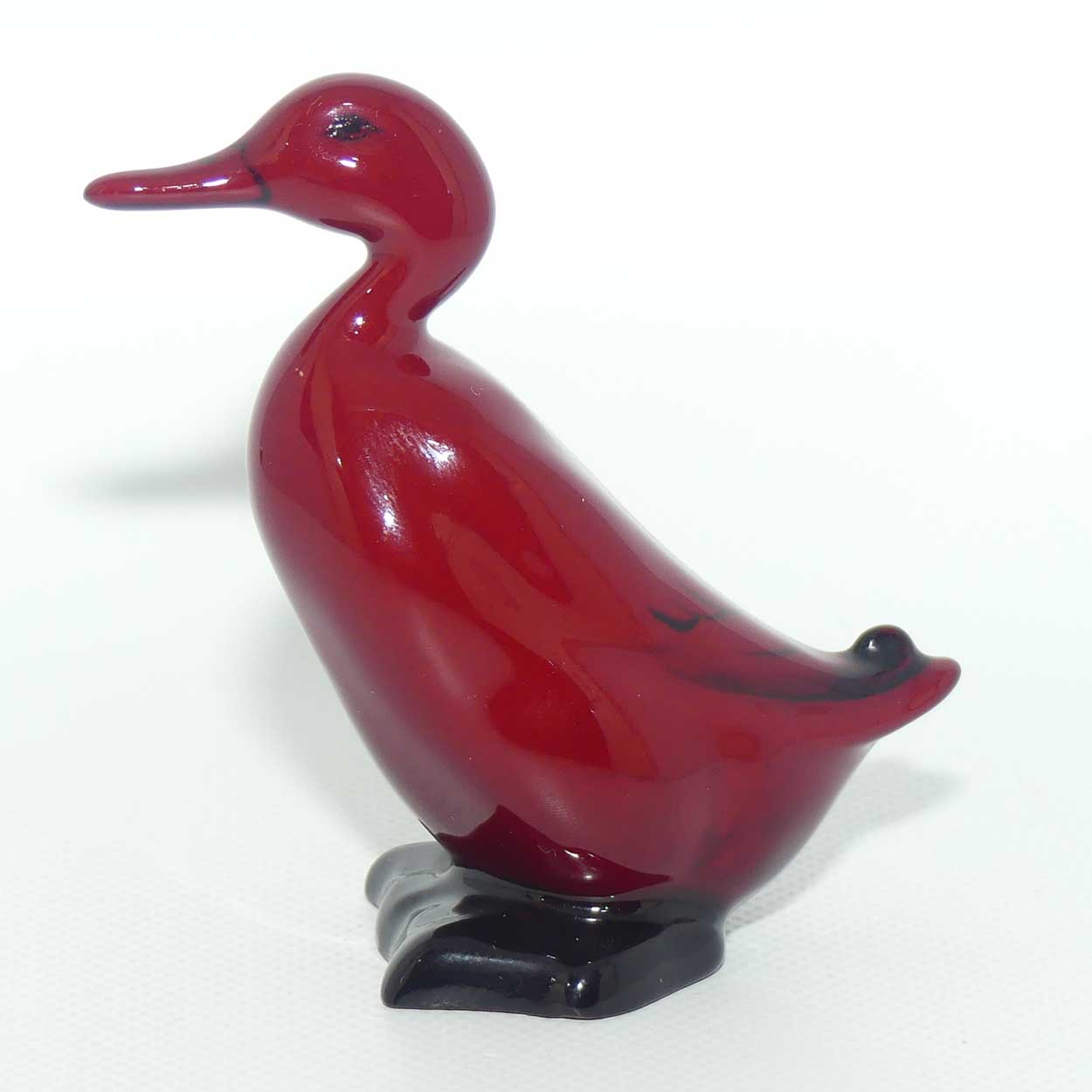 HN0806 Royal Doulton Flambe Duck Standing | Small #2