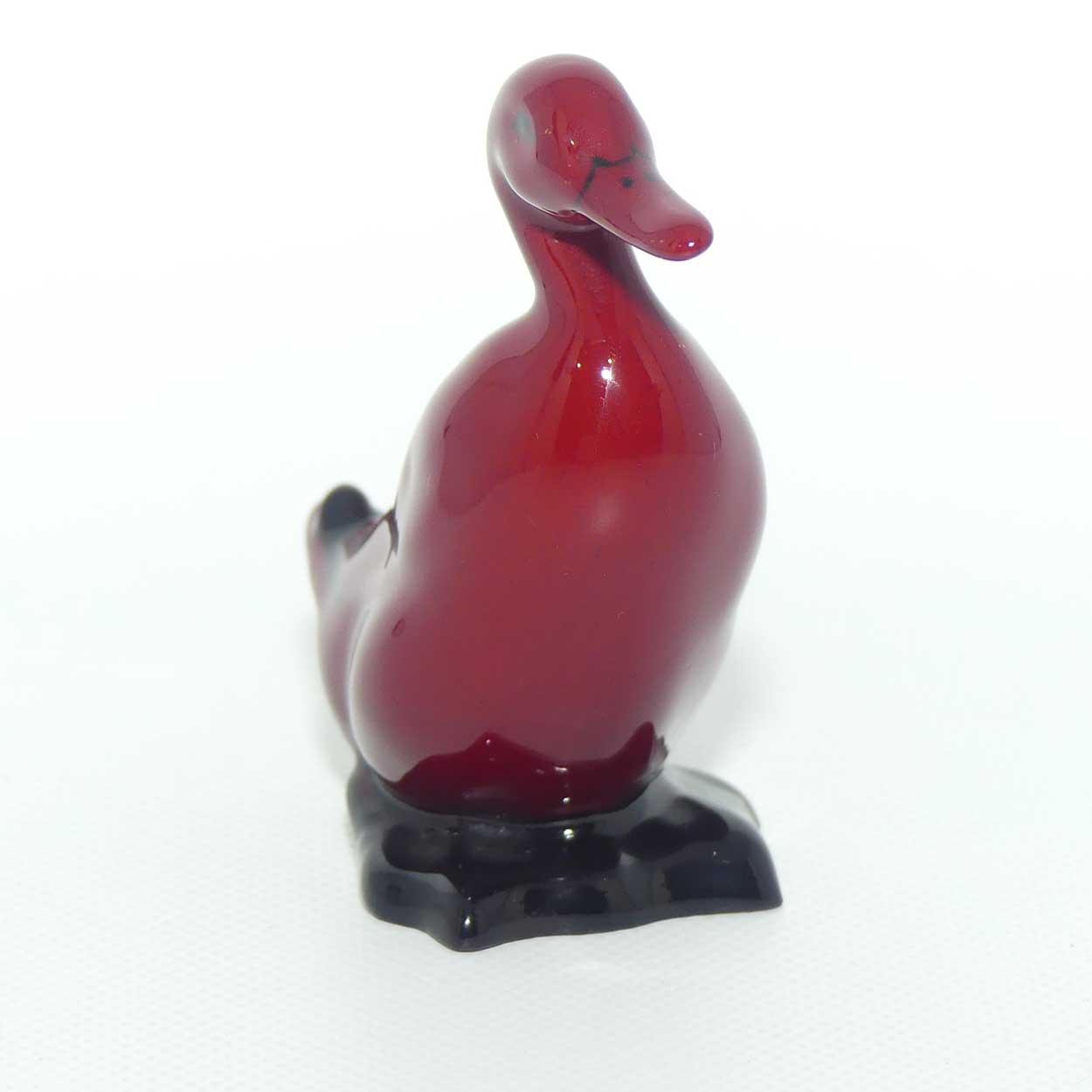 HN0806 Royal Doulton Flambe Duck Standing | Small #2
